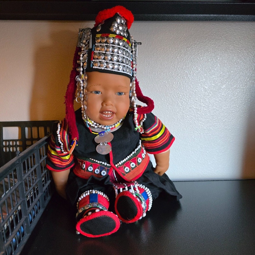 VTG '90s Gotz Carin Lossnitzer 23"‎ Vinyl Limited Edition Artisian Doll 764/24